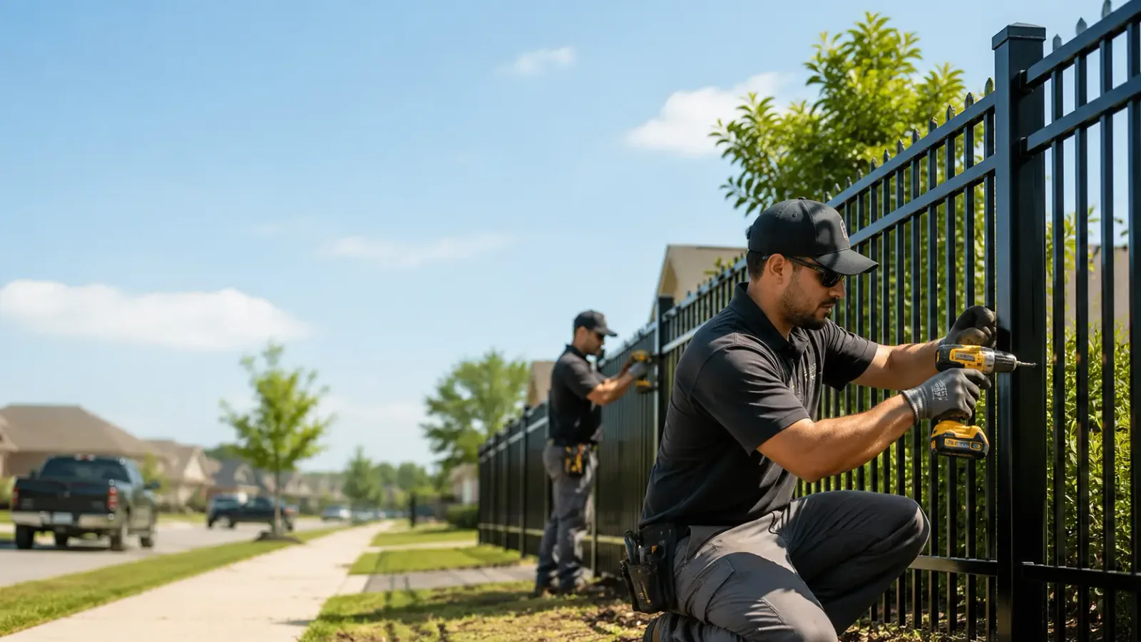 Metal Fence Installation in Walker, MI